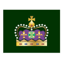Traditional Royal Crown Post Cards