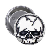 Traditional Skull Button