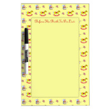 Traditional Toys/Primary Colours (Baby Shower) Dry Erase Boards