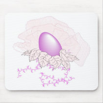 traditional violet eggs for Easter