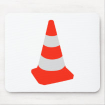 Traffic cone mousepad