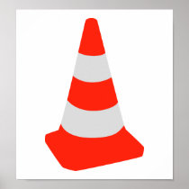 Traffic cone posters