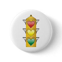 Traffic Love Light Pins