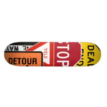 Traffic Signs Skateboard