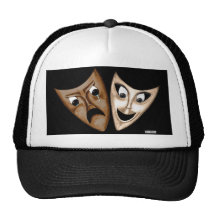 Tragedy & Comedy Hats
