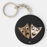 Tragedy & Comedy Key Chains