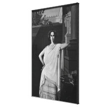 Tragedy or, Portrait of Rachel, c.1854 Canvas Print