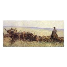 Trail Herd to Wyoming by WHD Koerner Personalized Invite