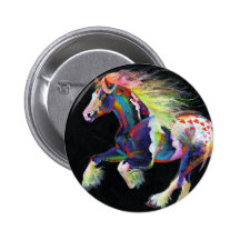 Trail Of Hearts Pony Button