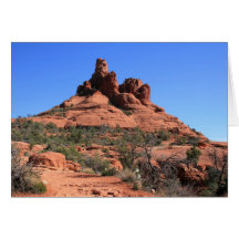 Trail to the top greeting card