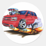 Trailblazer SS Red Truck Stickers