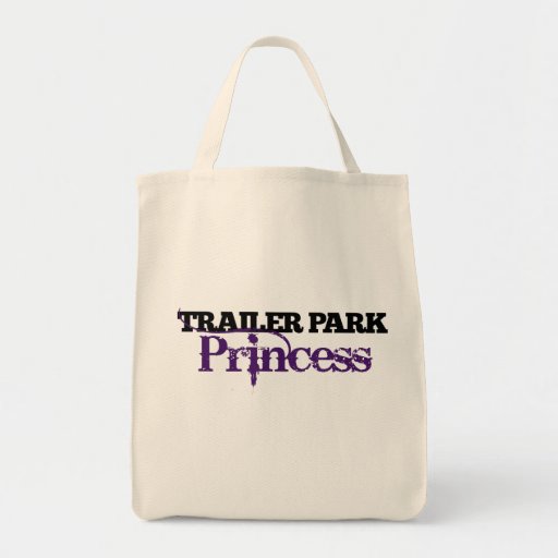 Trailer Park Princess cutie Canvas Bag