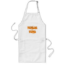 trailer trash graffiti design apron