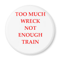 traim wreck magnets