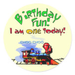Train 1st Birthday Tshirts and Gifts stickers