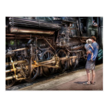 Train - 90 Great Western - All Aboard Postcard