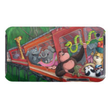 Train animal de jungle coque iPod Case-Mate 