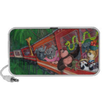 Train animal de jungle haut-parleurs