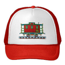 Train Caboose Car Hats