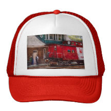 Train - Caboose - End of the line Trucker Hat