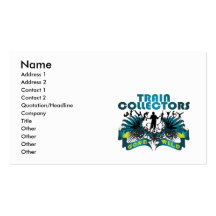 Train Collectors Gone Wild Business Card