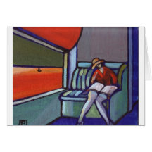 TRAIN DE NUIT CARTES DE VŒUX