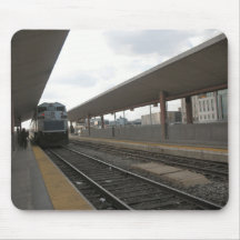 Train Downtown Los Angeles Mousepad