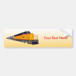 Train Engine: Classic Colour Scheme: Bumper Sticke Bumper Sticker