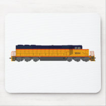 Train Engine: Classic Colour Scheme: Mouse Pad