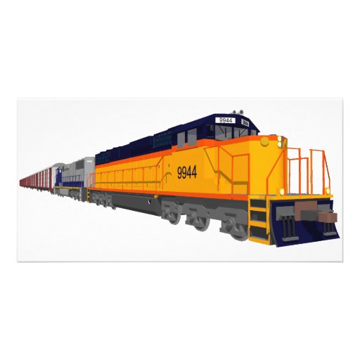 Train Engine: Classic Colour Scheme: Photo Cards