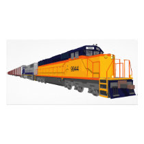 Train Engine: Classic Colour Scheme: Photo Cards