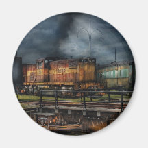 Train - Let's go for a spin Refrigerator Magnet