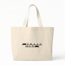 Train man model railroading bag