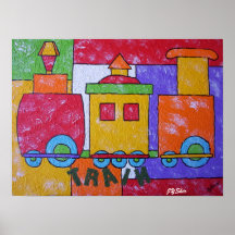 Train Poster