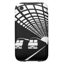 train statio iPhone 3 tough covers