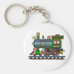 Train Steam Engine Choo Choo Key Chains