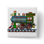 Train Steam Engine Choo Choo Pins