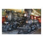 Train - Steam Locomotives Customized Stationery