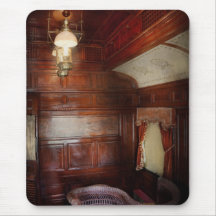 Train - The lovers car Mousepads
