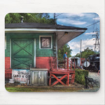 Train - The Train Station Mouse Pad