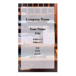 Train Ticket Office Business Card Templates