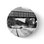 Train Tracks Pinback Buttons