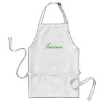 Trainee aprons