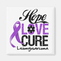 Traitement d'amour d'espoir de Cancer de léiomyosa Aimants Pour Réfrigérateur
