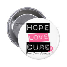 Traitement d'amour d'espoir de cancer du sein badge