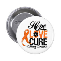 Traitement v2 d'amour d'espoir de Cancer de rein Badge