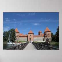 Trakai Castle Poster