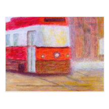 Tramway, carte postale