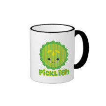 tranche picklish de conserves au vinaigre de kawai mug