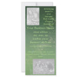 tranquil green water ripples rack cards